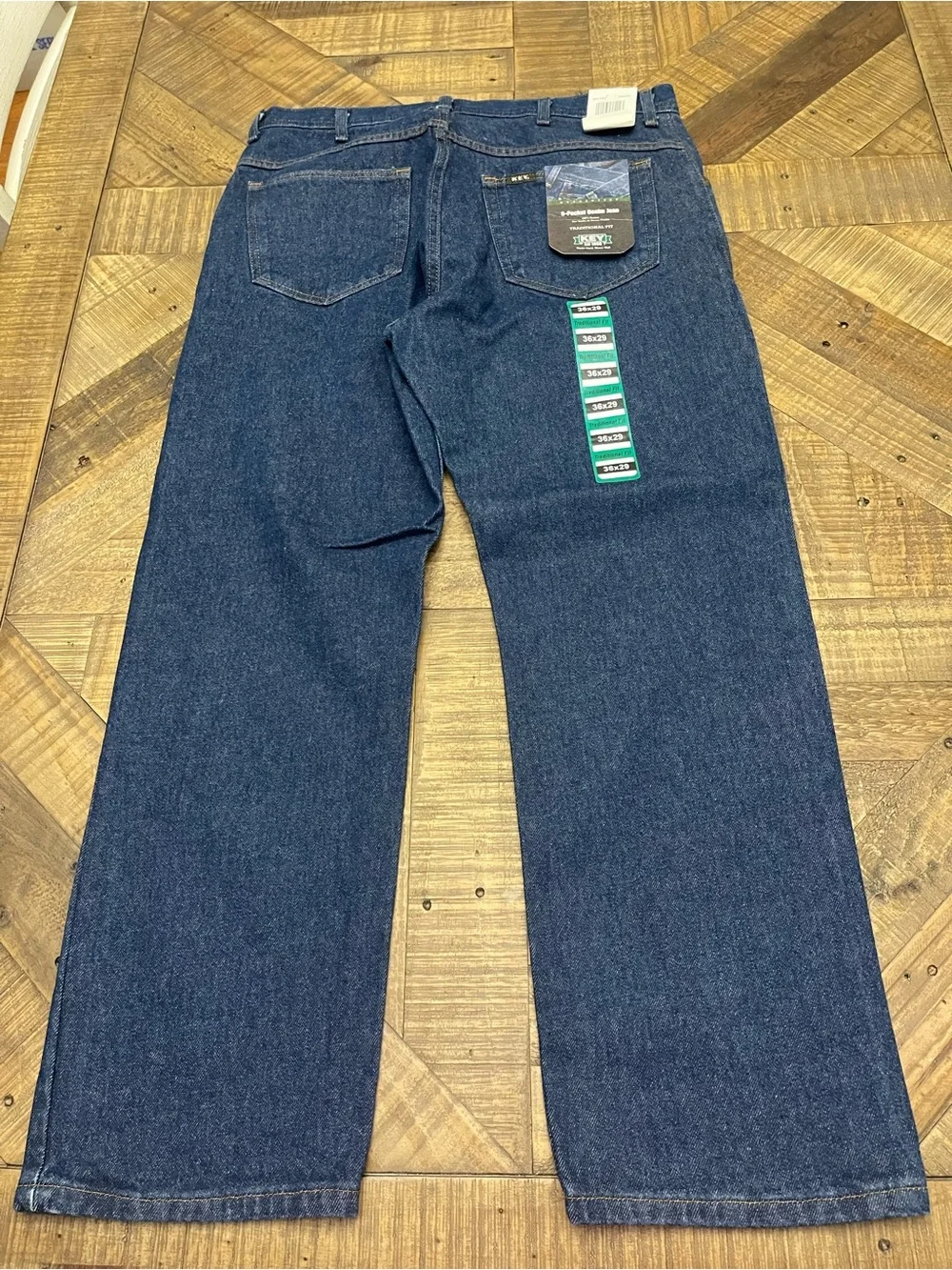 authentic KEY Apparel Traditional Fit 5-Pocket Denim Jeans